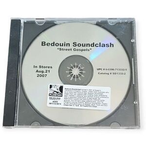 Bedouin Soundclash –‎ Street Gospels [2007 Promotional CD]